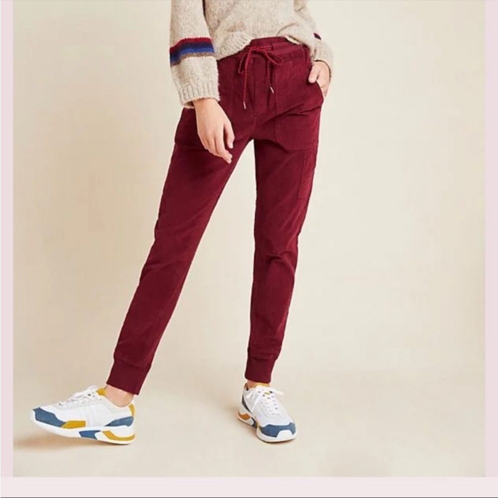 Anthropologie Leigh Corduroy Joggers, small